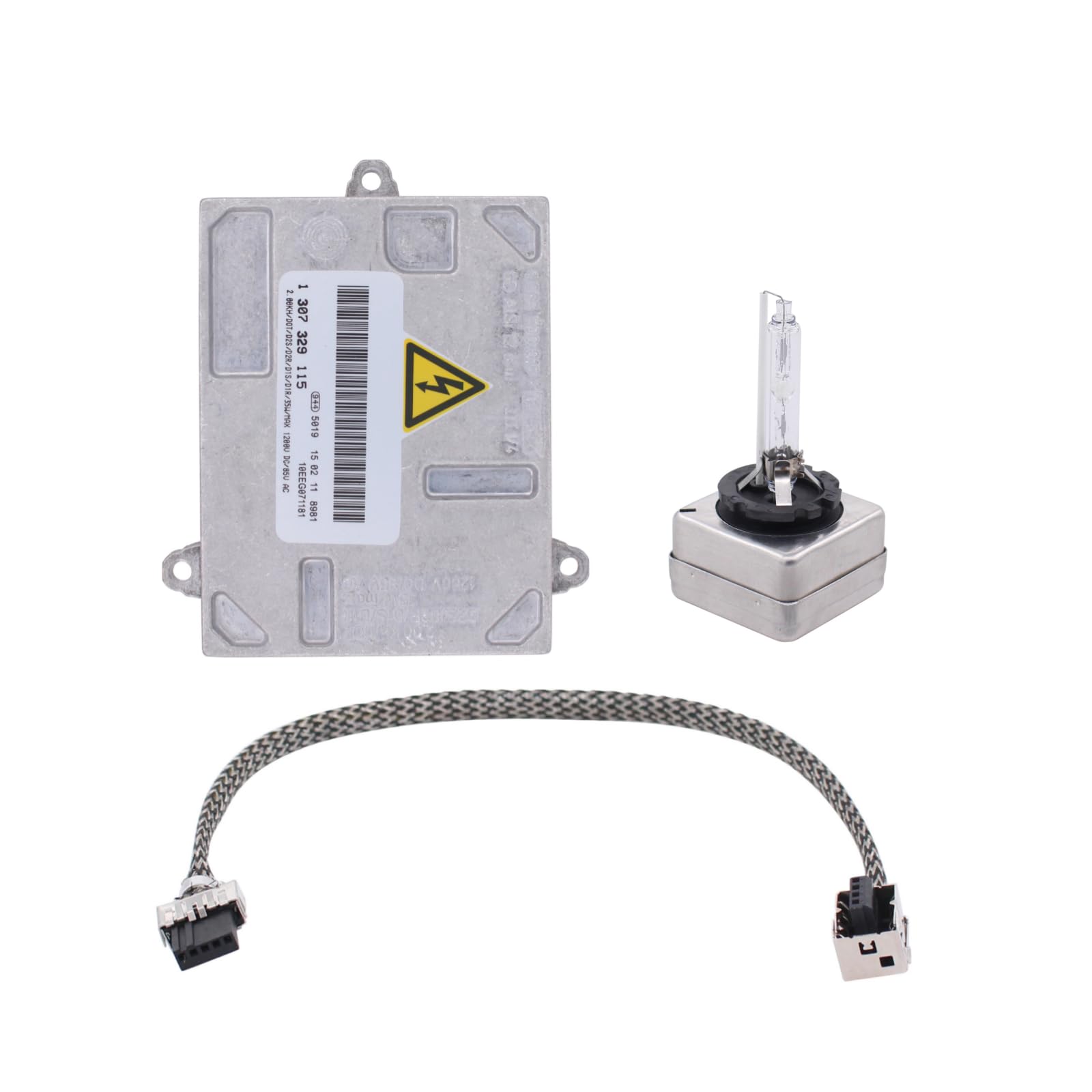 Photo 1 of *UNTESTED*
MOTOKU Set of 3 Xenon Headlight Ballast Control Unit Module and Igniter Harness D1S Bulb for Audi A3 Volvo C30 C70 S40 V50 for Saab 9-7x for Saturn Outlook