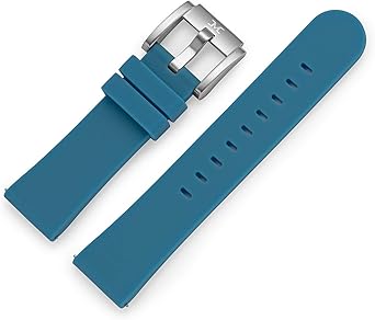 TW Steel Marc Coblen - Correa para reloj de pulsera (silicona, 22 mm, con cierre de acero)