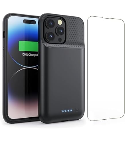 Amazon.com: Battery Case for iPhone 13 Pro Max, 10800mAh