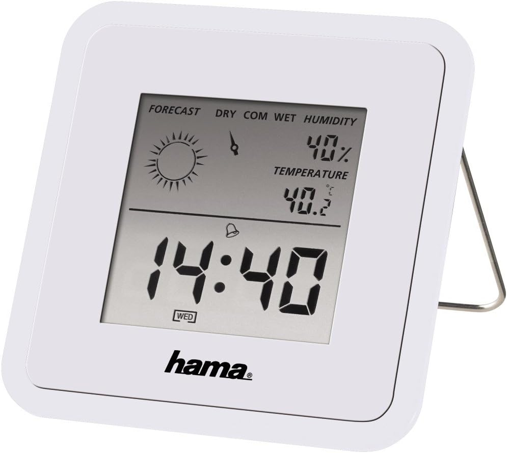 Hama 00113988 th50 Thermo/Hygrometer White