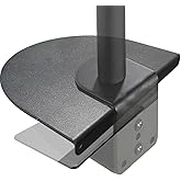 Steel Monitor Mount Reinforcement Plate，Monitor Arm Reinforcement Plate for Fragile Tabletop, Monitor Mount Reinforcement Plate Fits Most Monitor Stand C Clamp Installation