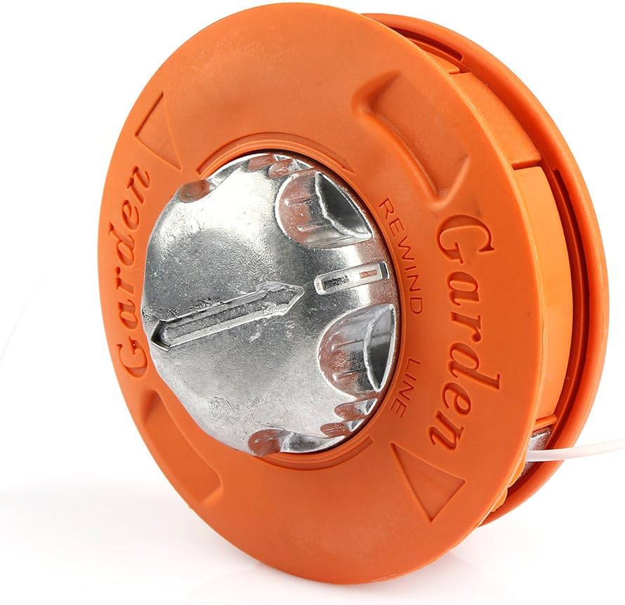 Alloy Universal Twister Bump Feed Line Trimmer Head Whipper Brush Cutter Brushcutter, Thread Size M10x1.25 Left Hand Lawn Mower