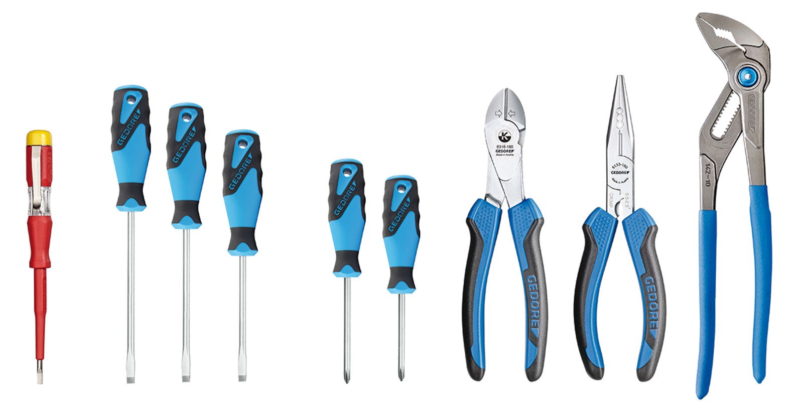 Gedore Pliers Screwdriver Set for Tool Holder Canon 1100 S 1100 W W Bracket