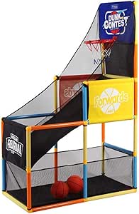 GONGFF Juego de Red de Baloncesto portátil Ajustable para niños Soporte