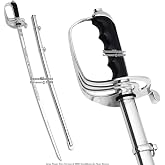 Munetoshi US Army Officer Saber Ceremonial Steel Sword Replica Engraving w/Carrying Bag