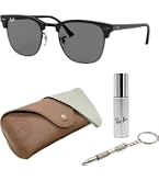 RayBanレイバン CLUBMASTERサングラスシルバーミラー RB3016 Amazon.com: Ray-Ban RB3016 CLUBMASTER CLASSIC Sunglasses with