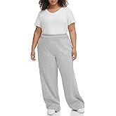 Calvin Klein Performance Womens High Waist Wide Leg Pants