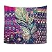 Alicemall Bohemian Colorful Feather Tapestry Boho Beach Throw Dorm Room Wall Hangings Decorative Bedspreads, 60 x 80 inches (Colorful Feather)