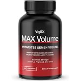 VigRX Max Volume Male Vitality Formula - with L-Arginine, Zinc &amp; Sunflower Lecithin - Supports Natural Production, Intimate Wellness &amp; Confidence - 120 Capsules
