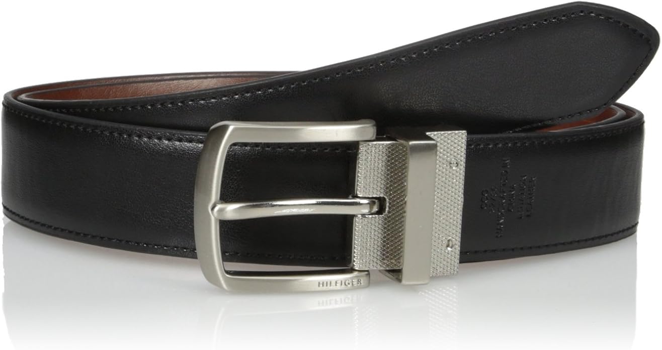 tommy hilfiger men's reversible belt