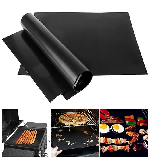 Barbacoa MAT | 3 piezas Hornear Pad Mat para barbacoa de carbón ...