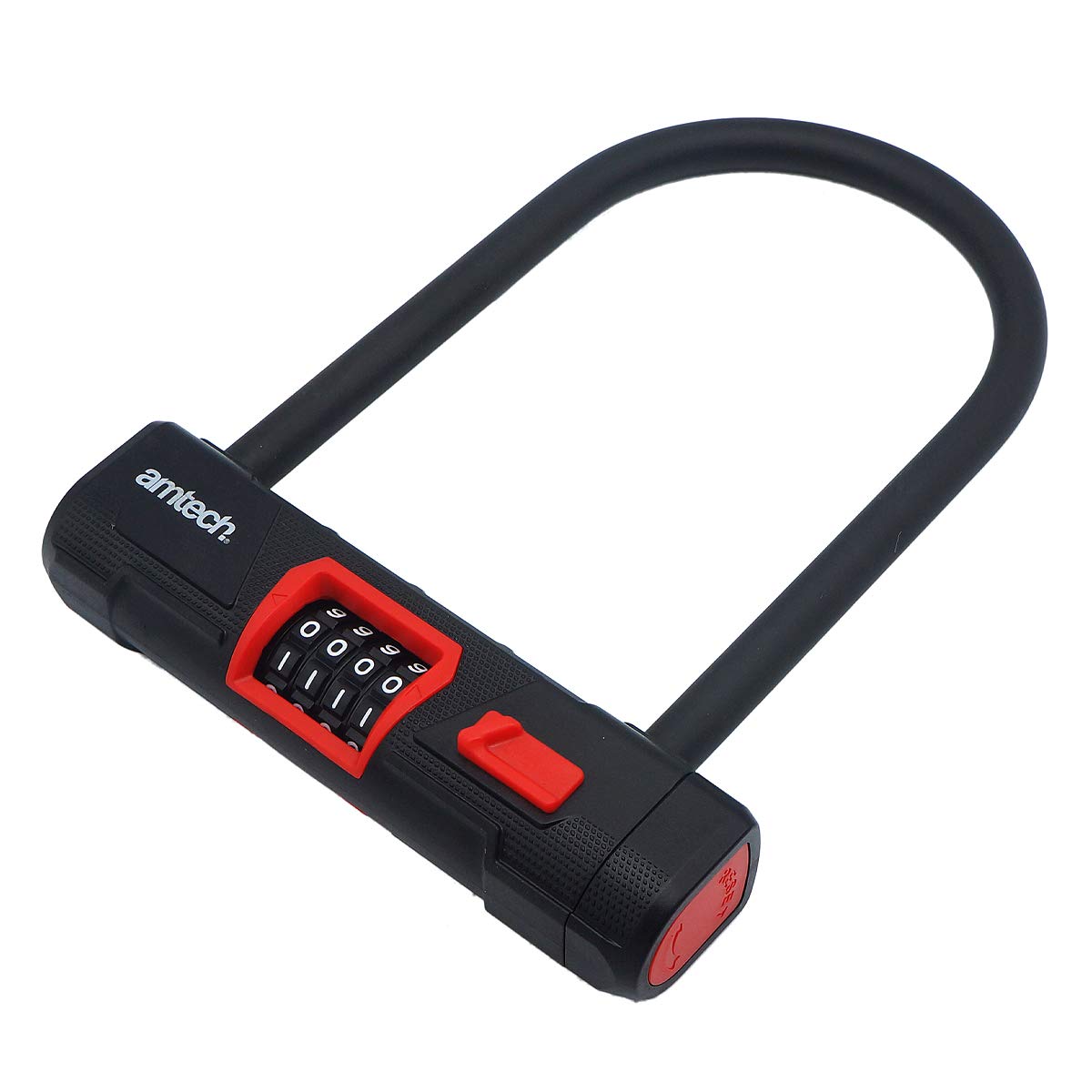 Amtech T1875 12mm D Shackle Combination Lock