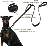 Eyeleaf Dog Lead Heavy Duty Nylon Training Leash 1 Inch Reflective 1.5m view 2