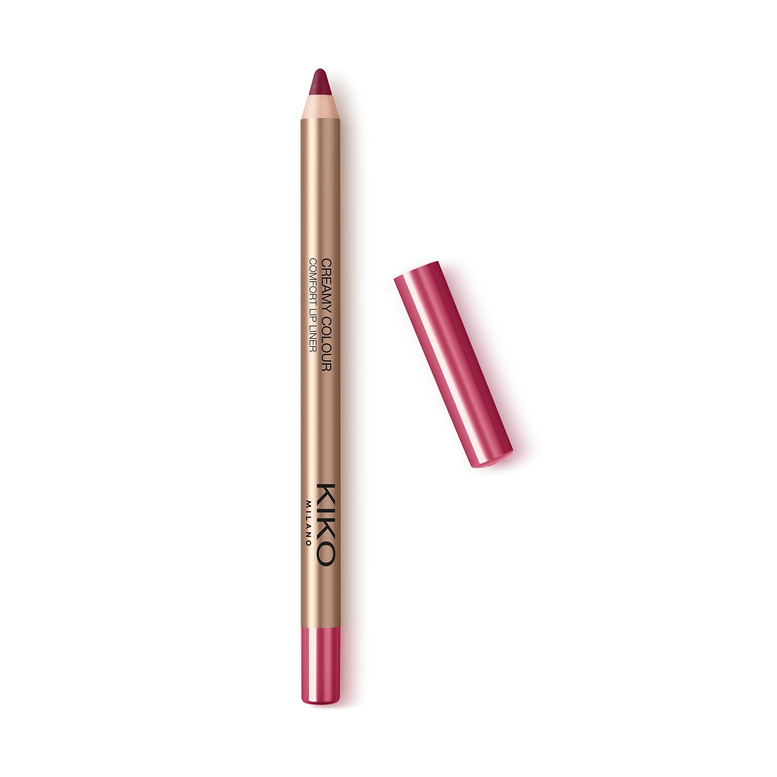 KIKO Milano Creamy Colour Comfort Lip Liner 18 | Long-lasting Pencil, 18 Dark Mauve, 1 Count (Pack of 1) — image 1