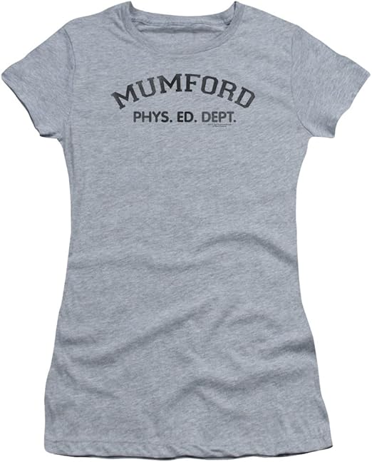 Amazon.com: Trevco Beverly Hills Cop Mumford Juniors' Sheer Fitted T Shirt: Clothing