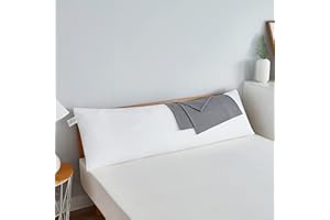 Acanva Fluffy Body Pillow for Adults and Pregnancy, Soft Long Full Pillow Insert for Side Sleepers