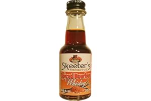 Skeeter's Reserve Spiced Bourbon Whiskey Premium Essence - Flavor Concentrate For Mixers and Cooking Recipes - Official Reloads For The Outlaw Kit MADE BY American Oak Barrel - 20 ml bottle