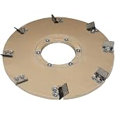 DIAMABRUSH 921701202 Concrete Mastic Abrasive Pad,17 in. Dia.