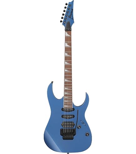 Amazon.com: Ibanez RG421EX Electric Guitar - Blue Metallic