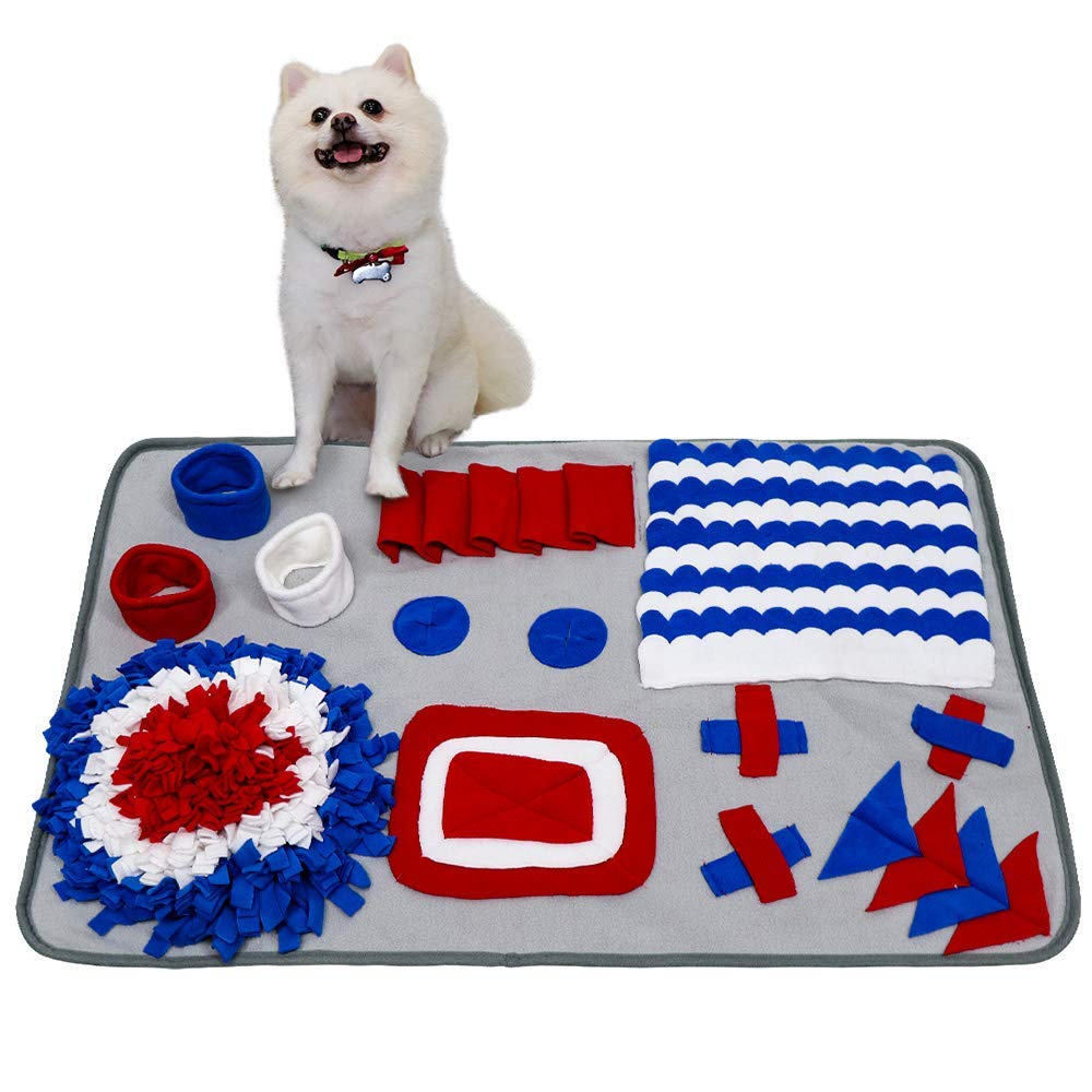 Redlution Dog Car Seat Bed, Indoor Sofa Cushion Cover Couch Lounge Multipurpose for Dog Cats and Other Small Pets (Gray S)