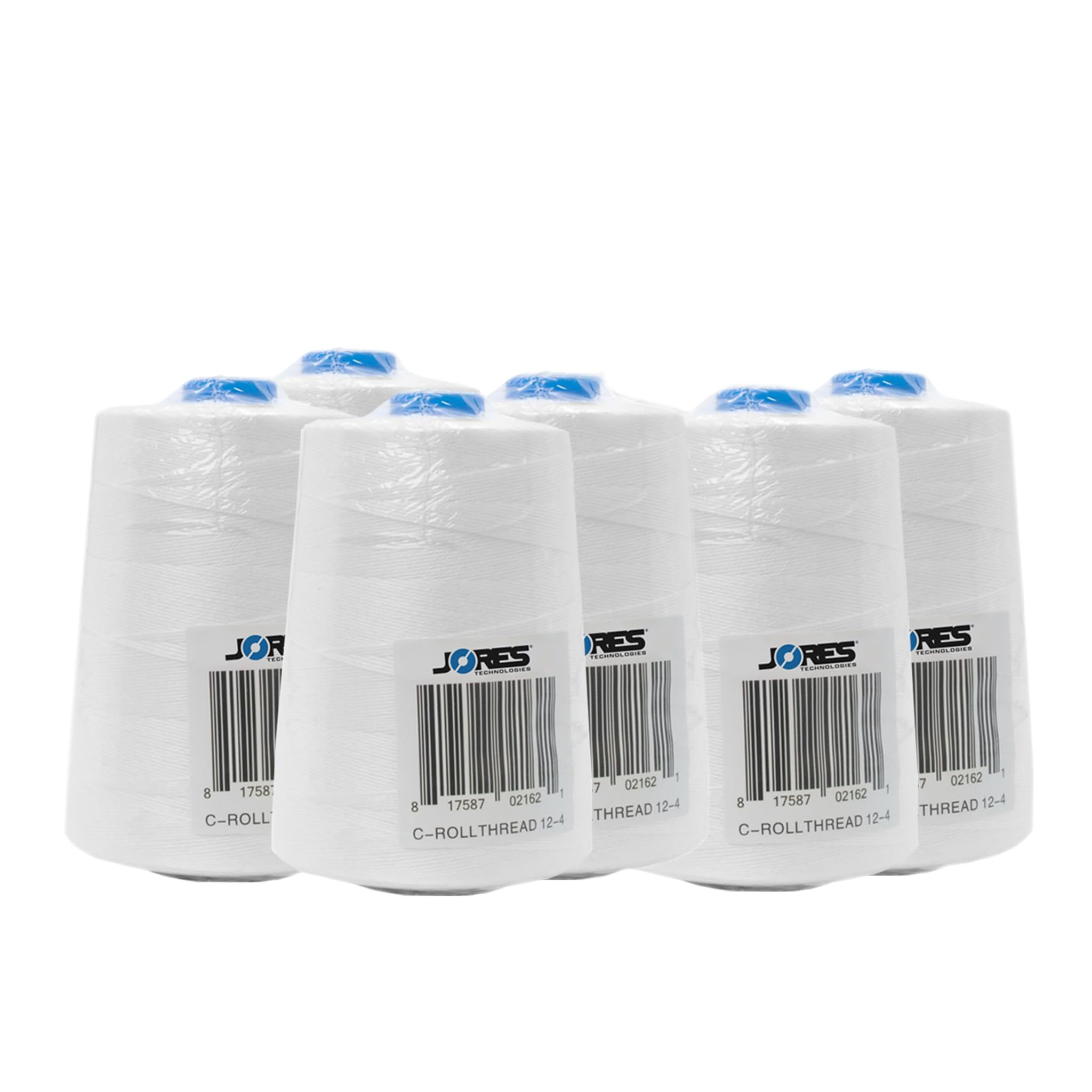 Heavy Duty Spool Sewing Thread for Bags Stitcher Closer 3600 ft (6 Rolls) by HAL Consumables