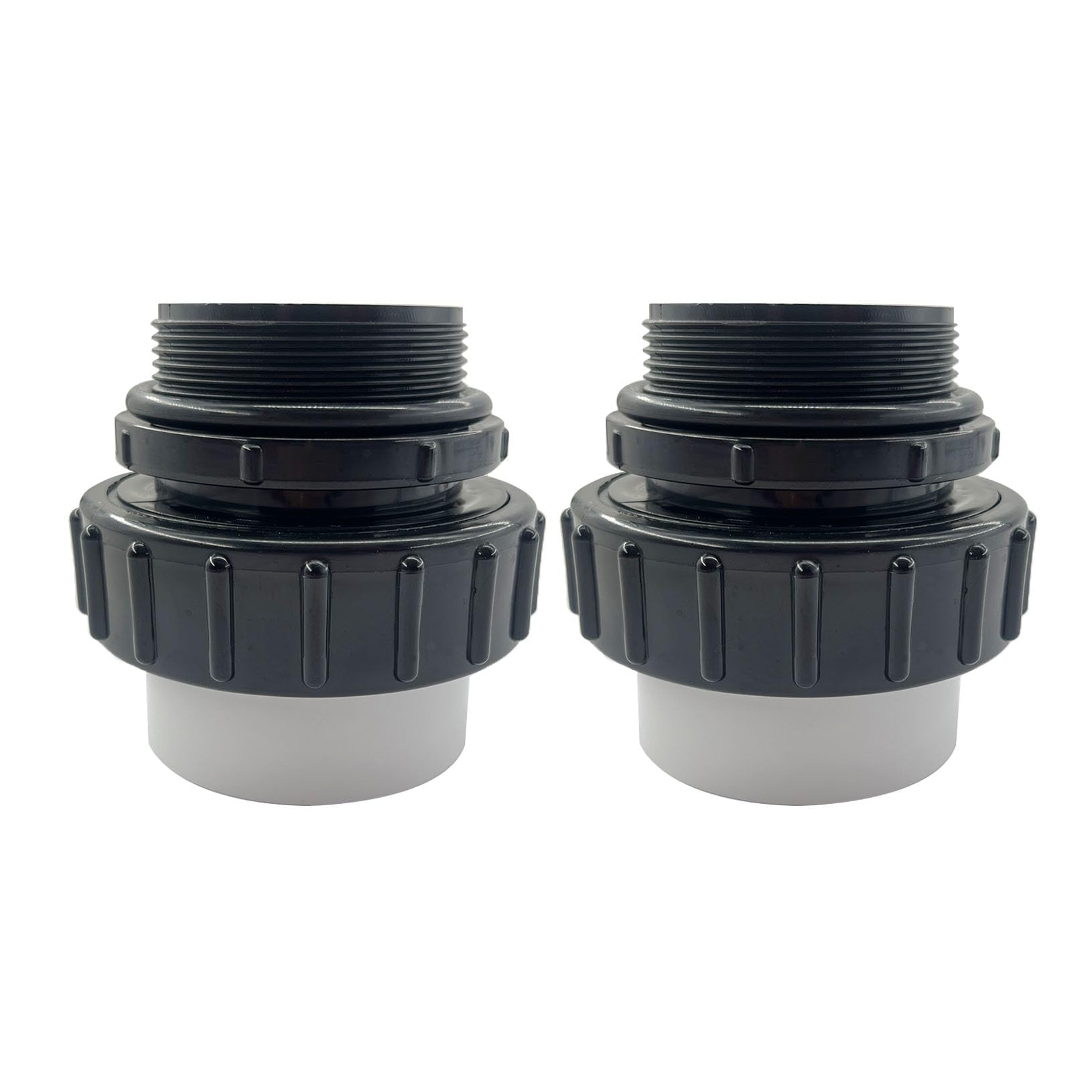 Photo 1 of HJSIUTV 21063-200-000 2" MIP x 2" PVC Hi Temp Union Compatible with Pentair Whisperflo and Intelliflo Swimming Pool and Spa Pumps High Temperature Unions (2 pack)