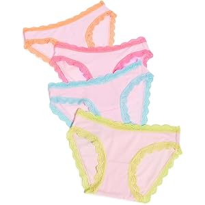 Stripe & Stare Women's Original Knicker Panties Four Pack