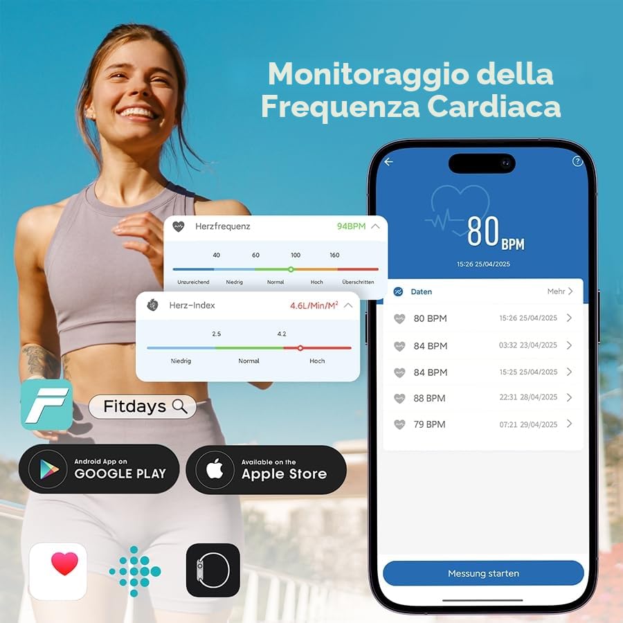 Digital Personal Scale with Bluetooth App, Professional Smart Impedentiometric Scale, Body Fat Measurement and Lean BMI with 22 Indexes, Electronic Scale Black 4AAA