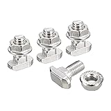 uxcell M8x16mm T Slot Drop-in Bolt and M8 Hexagon