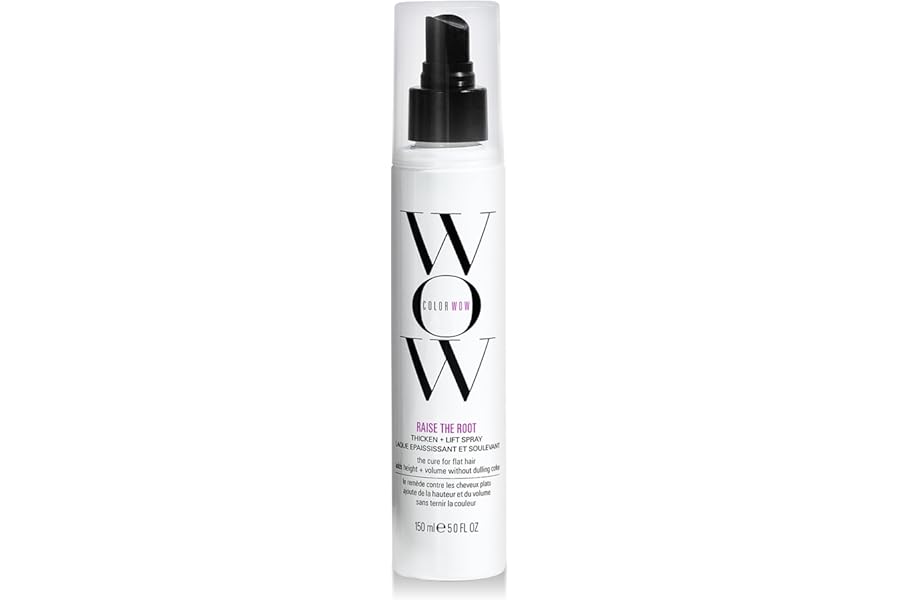 COLOR WOW Raise the Root Thicken + Lift Spray – All-Day Volume for Fine, Flat Hair without dulling color