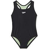 Speedo Girl's Swimsuit One Piece Closed Racerback