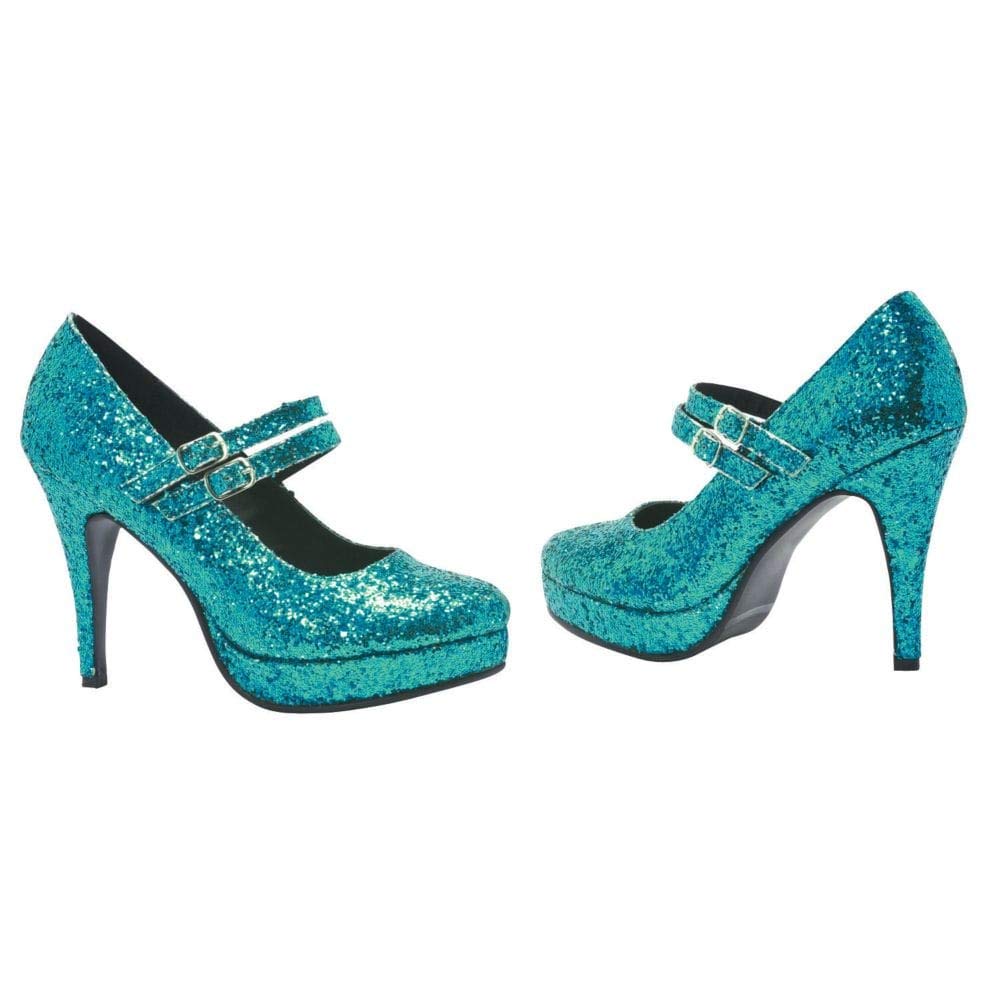Jane G Adult Costume Shoes Blue - Size
