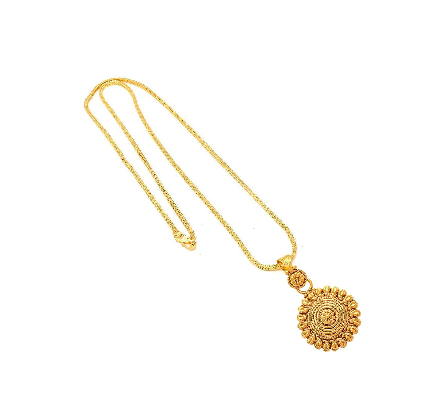 1 gm gold pendant design Clearance