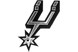 FANMATS NBA - San Antonio Spurs Molded Chrome Emblem