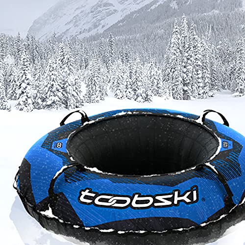 Toobski 109 Slopemaster Snow Tubes for Sledding Heavy Duty Inflatable