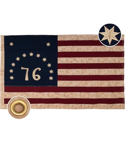 Amazon.com : 76 Bennington Vintage Flag 3x5ft Oxford Polyester