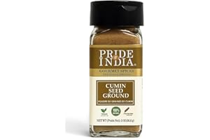 Pride of India Cumin Powder (Jeera Powder) – Traditional Seasoning for Indian Cooking – Ideal for Curries, Lentils, Chicken &