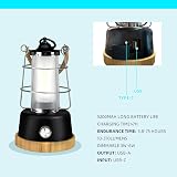 HARPER LIVING Rechargeable LED Lantern with Power Bank 5000mAh Outdoor Light view 7