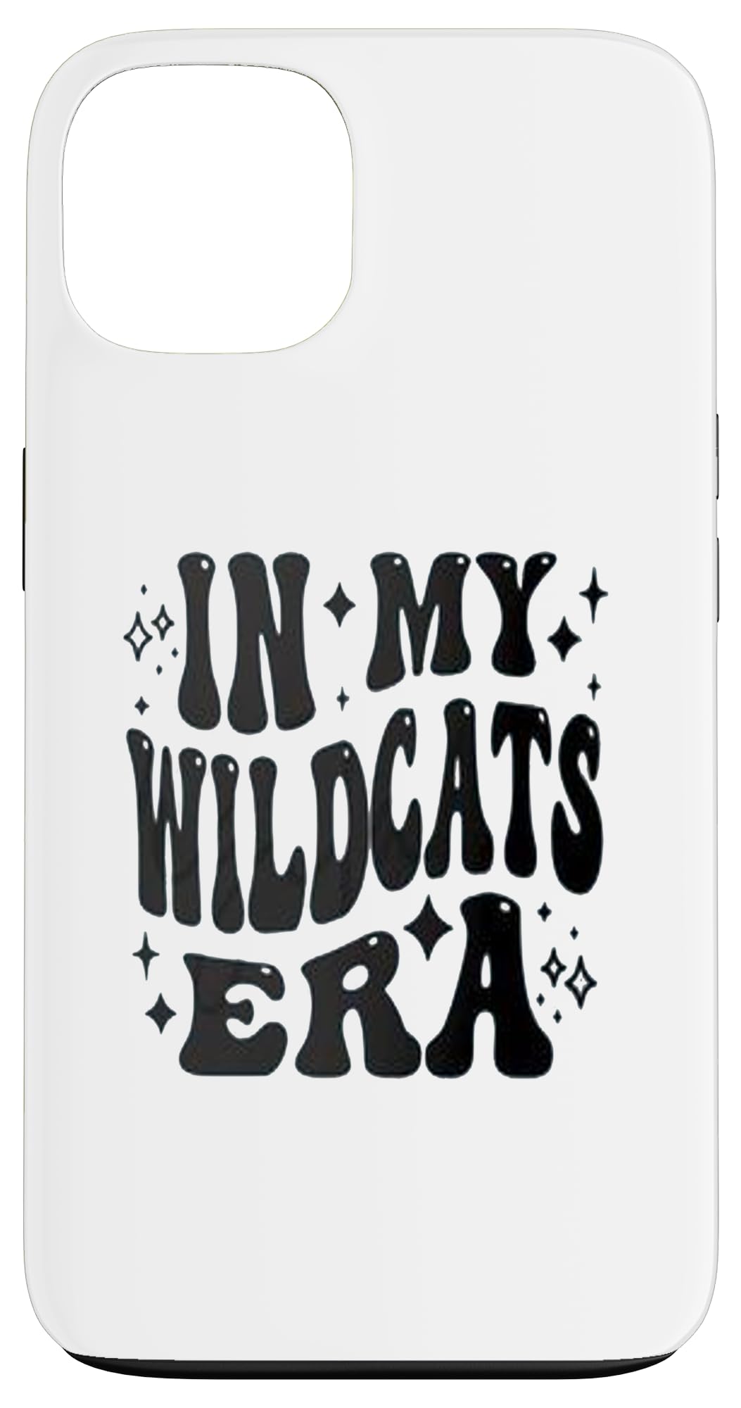 In My Wildcat Era Groovy School Spirit Mascot Funny Teacher Case for iPhone 13