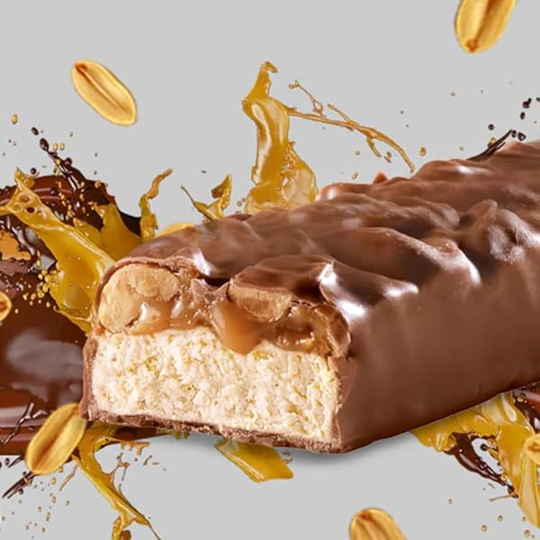 SNICKERS PEANUT & CARAMEL HI PROTEIN BAR, 24.12 OZ, 12 CT BOX