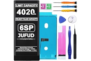 4020mAh Upgraded High Capacity Battery Compatible with iPhone 6S Plus with Repair Kit - 0 Cycle Li-Polymer Replacement for A1