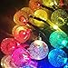 Sogrand 60LED 36FT,Solar String Lights,4Color Crystal Ball,Solar Lights Outdoor,String Lights,Solar Garden Lights,for Garden,Party,Dinner,Bedroom,Festival,Patio,Yard,Landscape