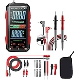 FS899C FS899L Digital Multimeter -for USB-C Rechargeable True RMS - Voltage Current Capacitance Tester 6000 Counts Large 4.8"