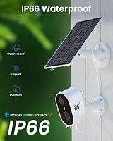 AOSU Solar Security Camera 2K Wireless Outdoor PIR Motion Color Night Vision 2 view 7