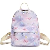 Butterfly Mini Backpack Women Girls, Small Backpack Purse for Adults Teens Kids School Travel