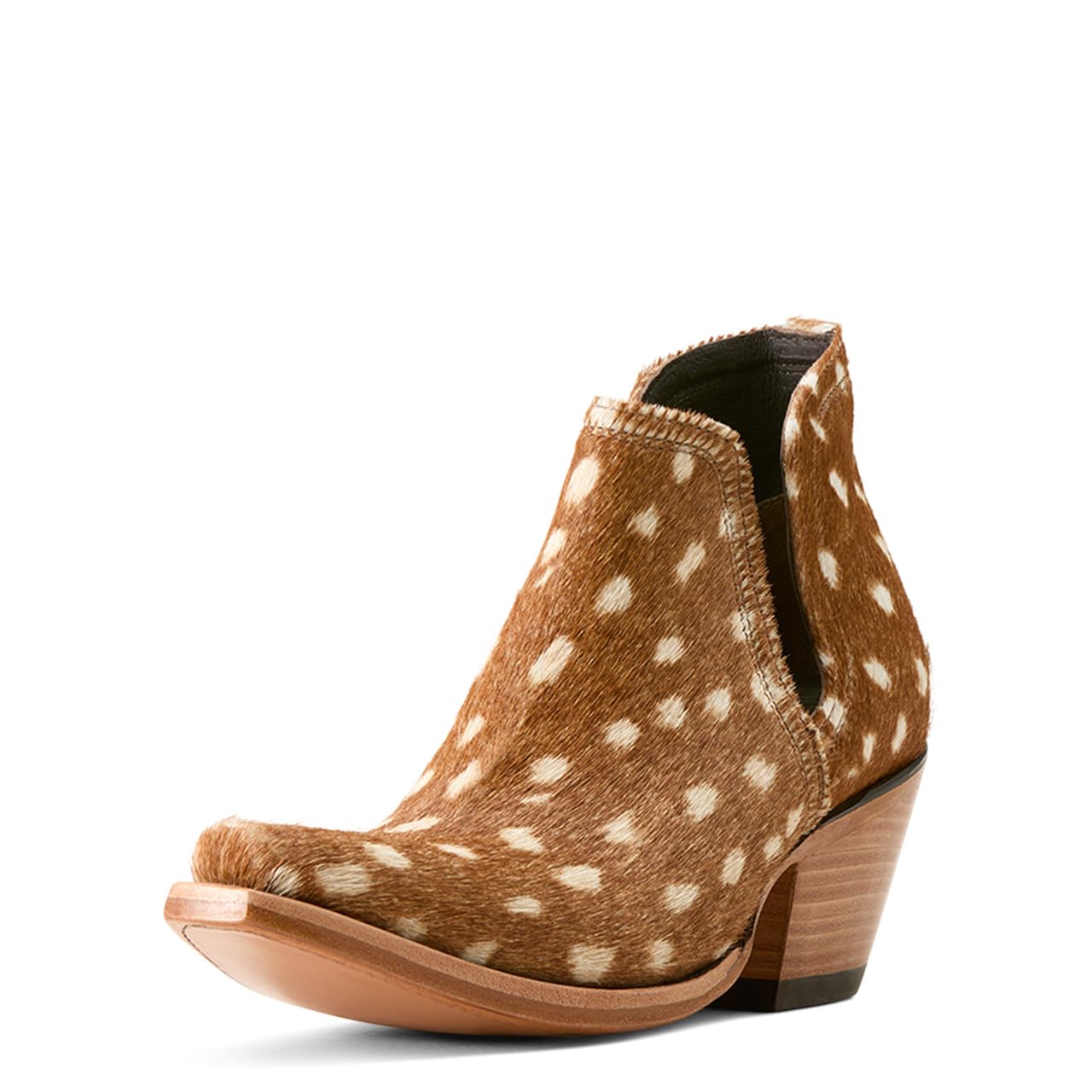 Ariat Women's Dixon Western Boot, Hair On Deer Print, 7 Image