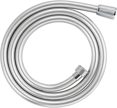 GROHE VitalioFlex TwistStop Smooth Shower Hose 1.5m G 1/2" Chrome