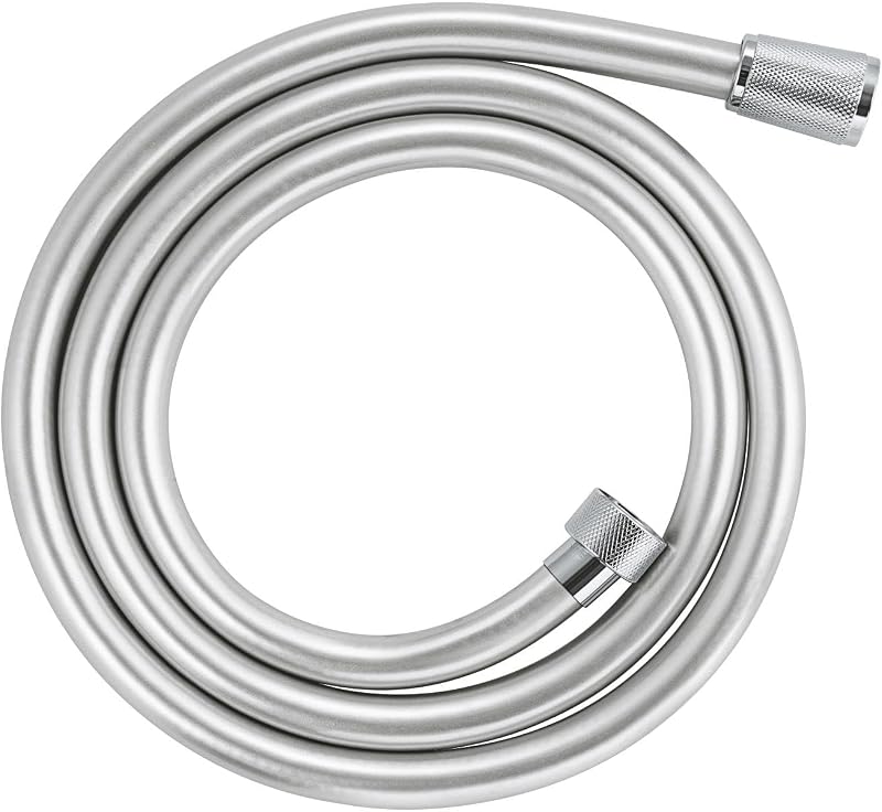 GROHE VitalioFlex TwistStop Smooth Shower Hose 1.5m G 1/2" Chrome