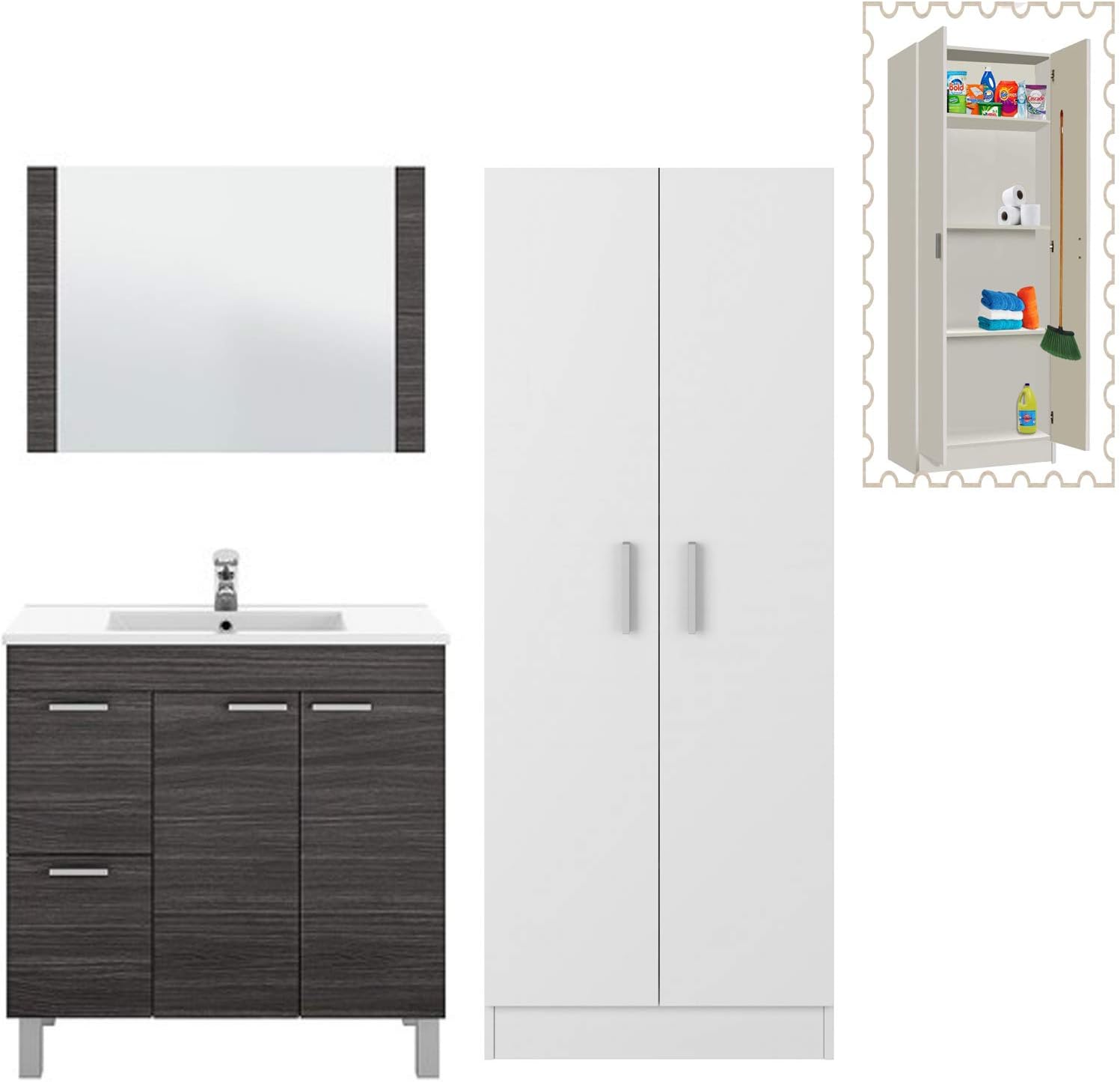 Armario escobero 50 cm ancho | Los mejores armarios