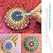 Outee Mandala Dotting Tools Xmas Gift Mandala Painting Kit 23 Pcs Rock Dotting Tools Nail Art Dotting Rock Painting Tools Mandala Rock Painting for Drawing & Drafting, Crafts